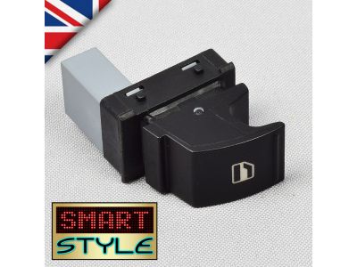 SmartStyle Black Window Switch for Volkswagen (Replace: 7L6 959 855 B)