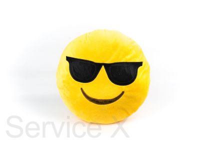 Smiling sunglass face Emoji 35cm - 14"