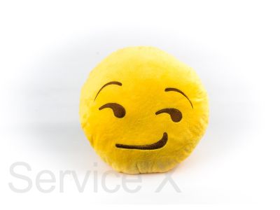 Smirking face Emoji 35cm - 14"