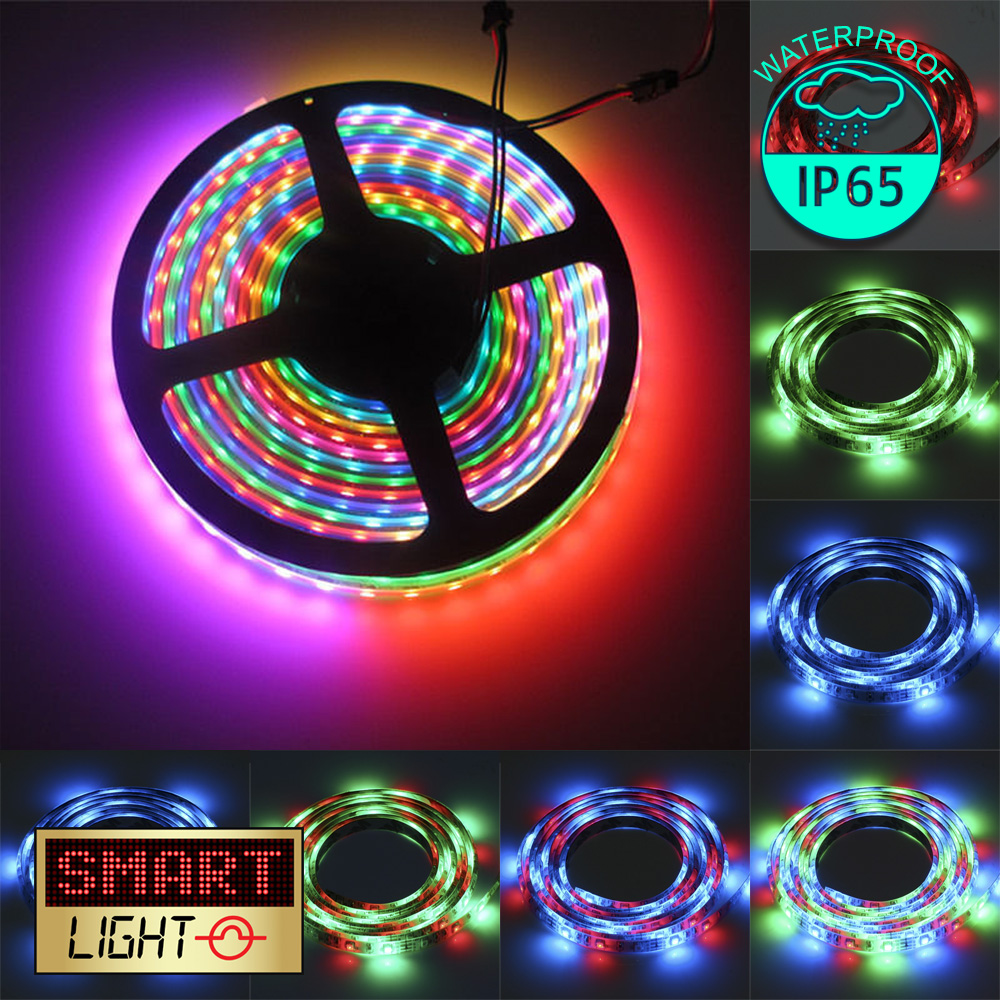 5M 300 LED RGB+Remote Control Light Strip Tape XMAS Kitchen Cabinet Ceiling 12V - Picture 9 of 57