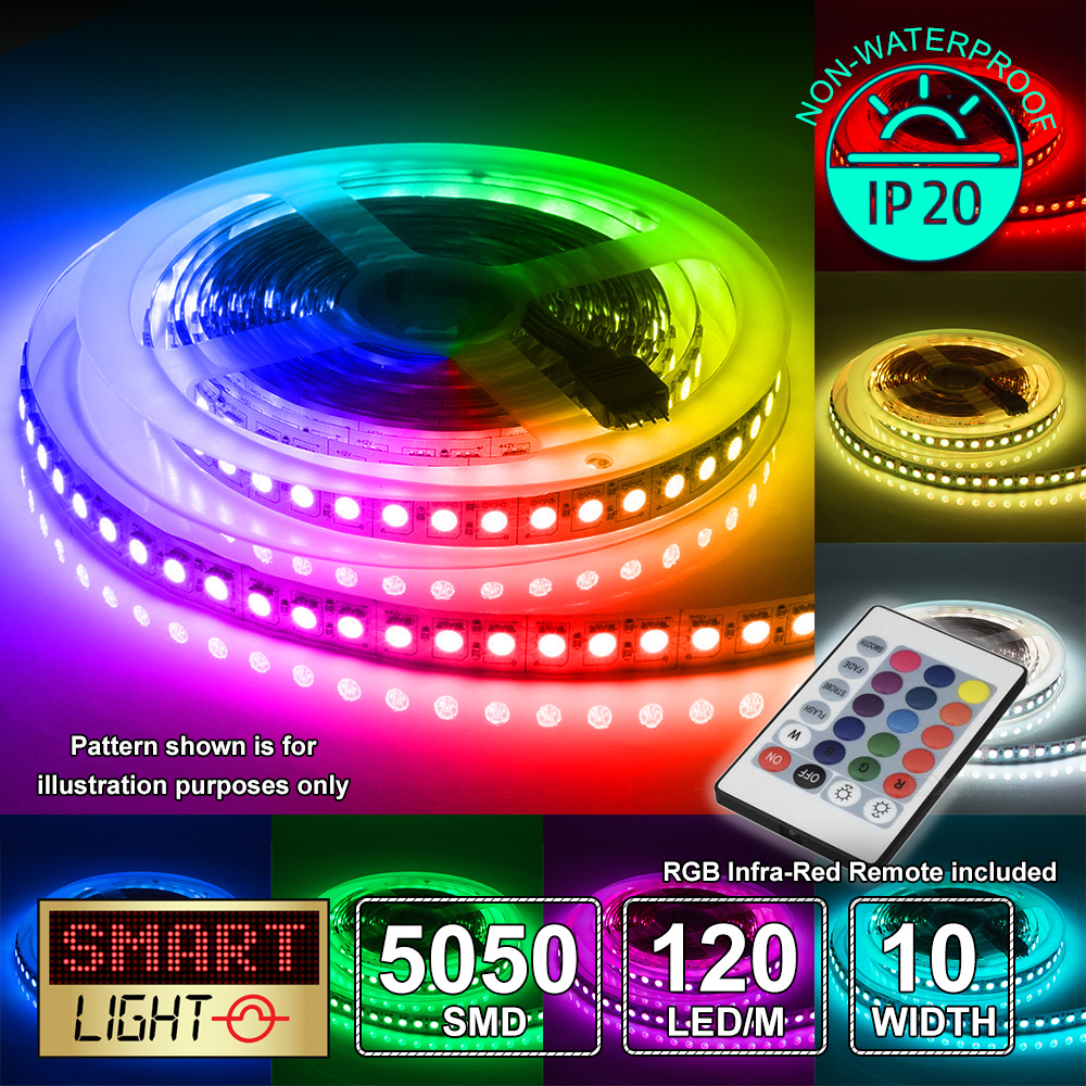 12V/5M Ultra Bright 600 LED Light Strip Sticky Tape SMD 2835 120LED/m 8mm *FAST* - Picture 27 of 31