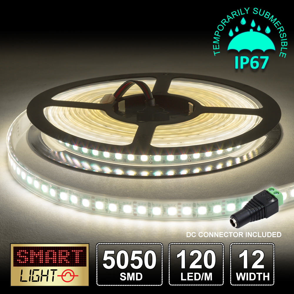 12V/5M Ultra Bright 120 LED/m Light Strip Sticky Tape SMD 5050 10mm *FAST SHIP* - Picture 9 of 31