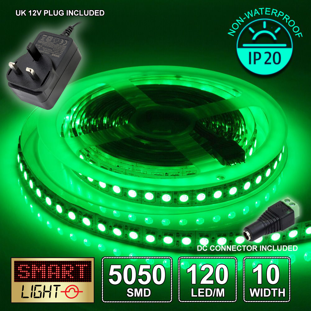 12V/5M Ultra Bright 120 LED/m Light Strip Sticky Tape SMD 5050 10mm *FAST SHIP* - Picture 18 of 31