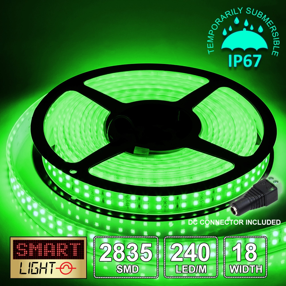 12V 2835 Double-Row Ultra Bright 5m/1200 LED Light Strip Sticky Tape 240LED/m
