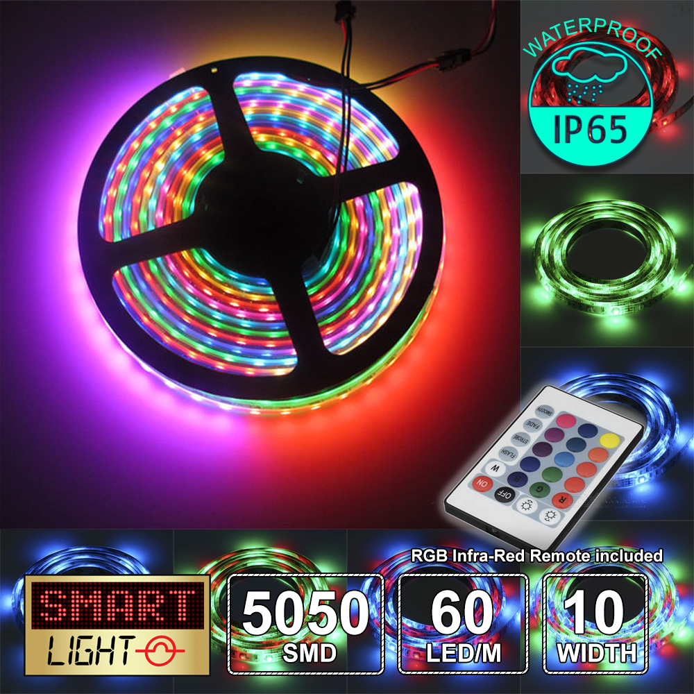 1M 60 LED Strip Light Tape XMAS Cabinet Kitchen Ceiling WATERPROOF 12V SMD 5050 - Picture 40 of 65