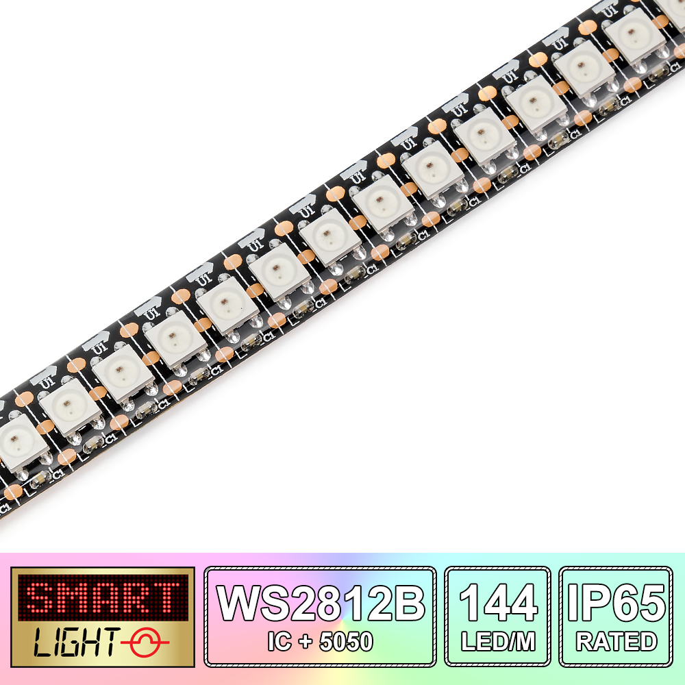 1M-5M Ultra-Bright WS2812B Addressable RGB LED Strip *5V*144LED/m*FAST SHIPPING* - Picture 19 of 24