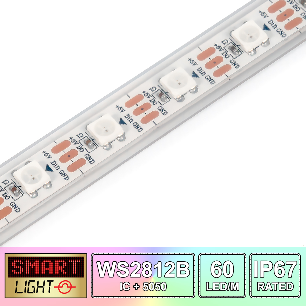 1M-5M Super-Bright WS2812B Addressable RGB LED Strip *5V*60LED/m*FAST SHIPPING* - Picture 9 of 20