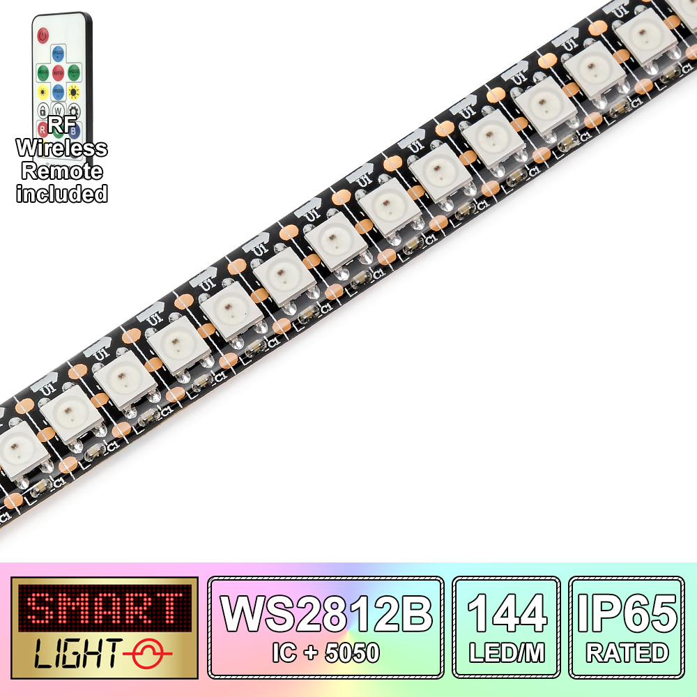 1M-5M Ultra-Bright WS2812B Addressable RGB LED Strip *5V*144LED/m*FAST SHIPPING* - Picture 20 of 24