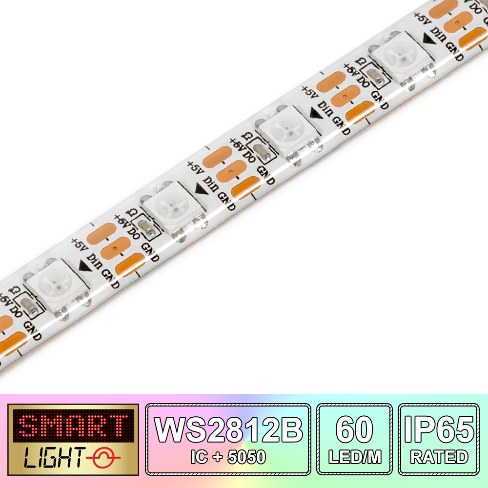 1M-5M Super-Bright WS2812B Addressable RGB LED Strip *5V*60LED/m*FAST SHIPPING* - Picture 8 of 20