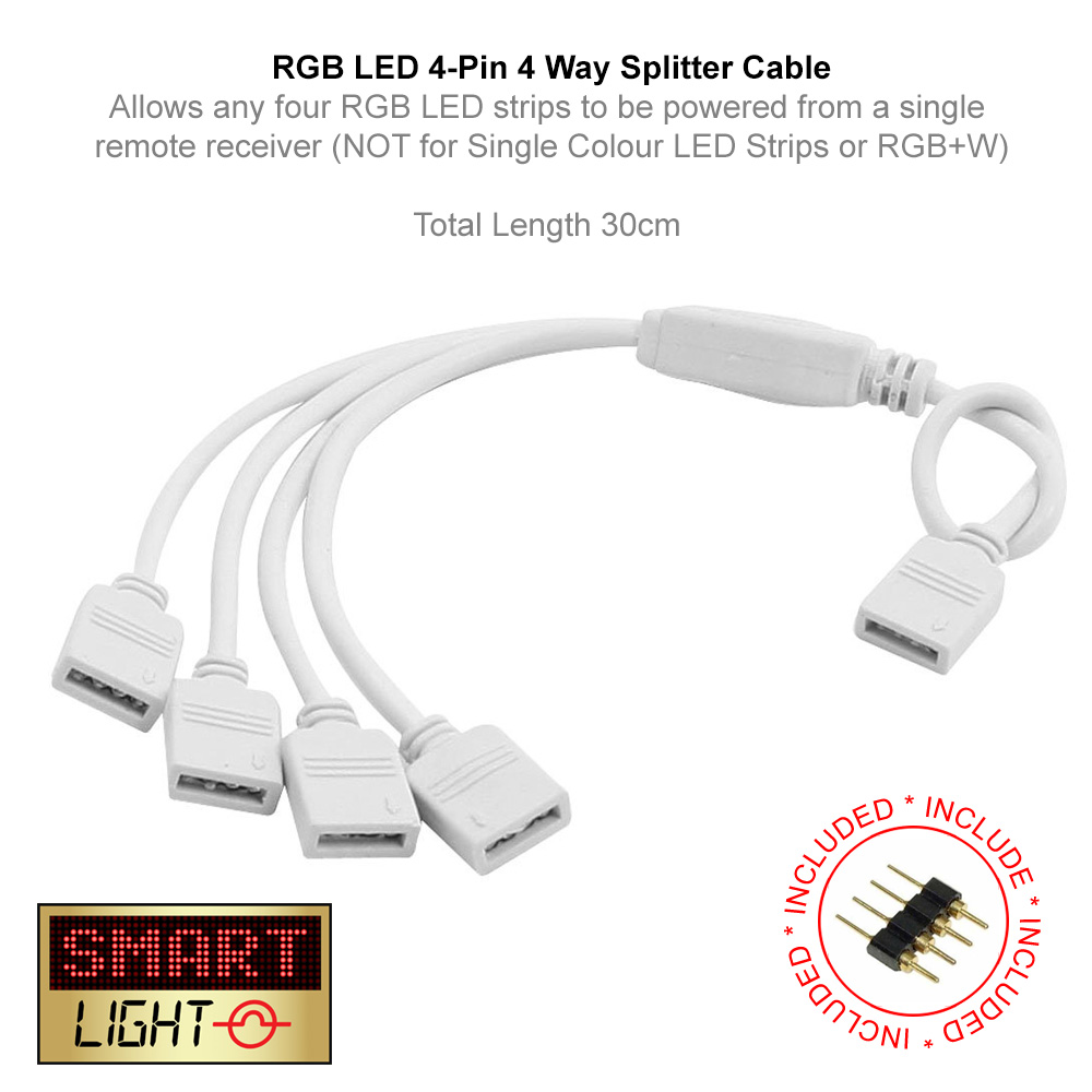 5M 300 LED RGB+Remote Control Light Strip Tape XMAS Kitchen Cabinet Ceiling 12V - Picture 33 of 57
