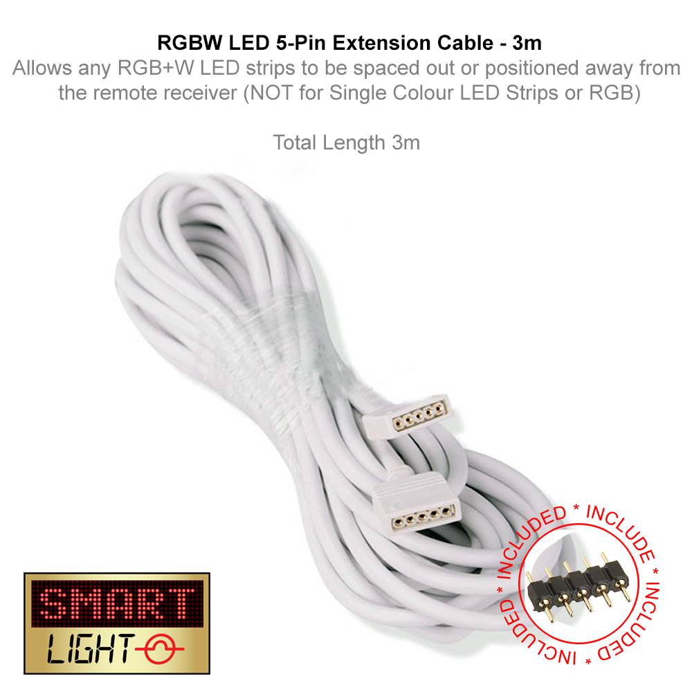 SmartLight 5M 300 LED selbstklebende flexible Lichtleiste 12V SMD 2835 INNEN - Bild 55 von 58