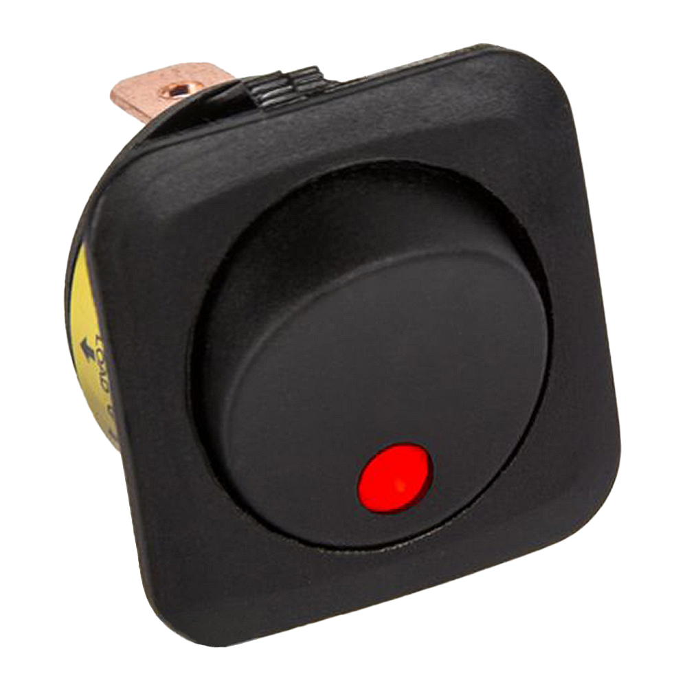 SmartSwitch 12v/25A Illuminated LED Square Panel Switch Rocker Switch - Picture 8 of 11