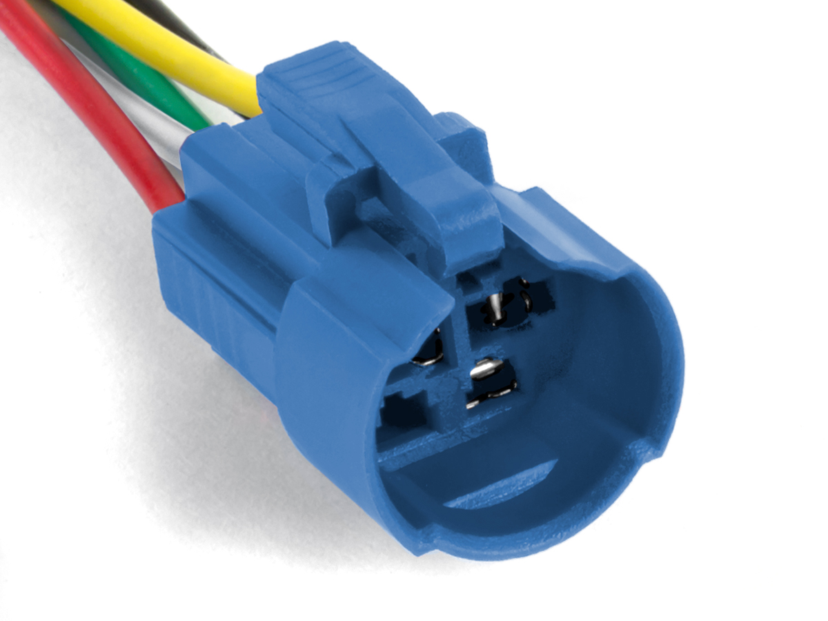 INTERRUTTORE A PULSANTE CON LED 12/24V - BLU - Foto 3