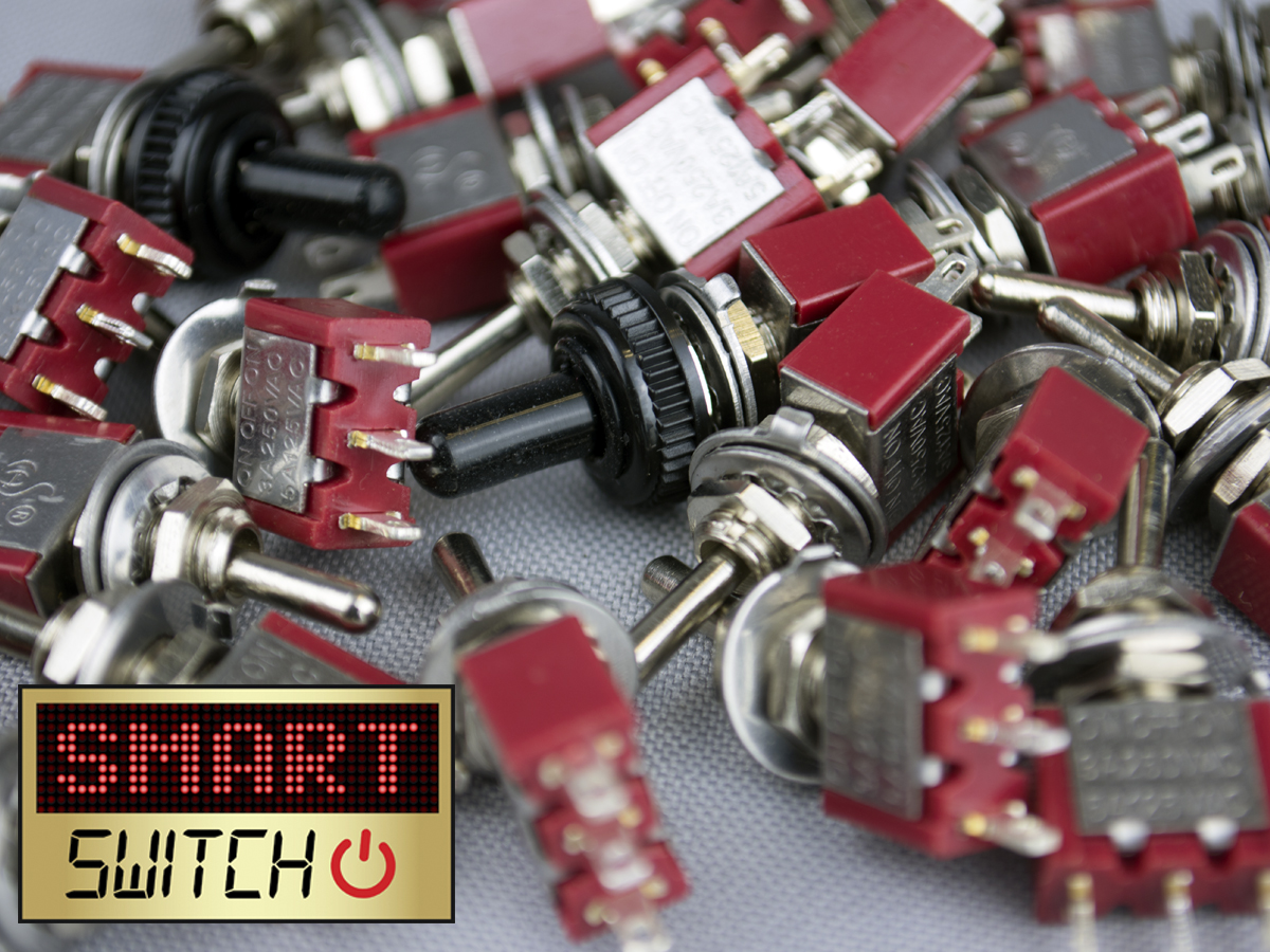 SmartSwitch 6mm SPST & SPDT 3A Silver Brass Metal Toggle Switches eBay