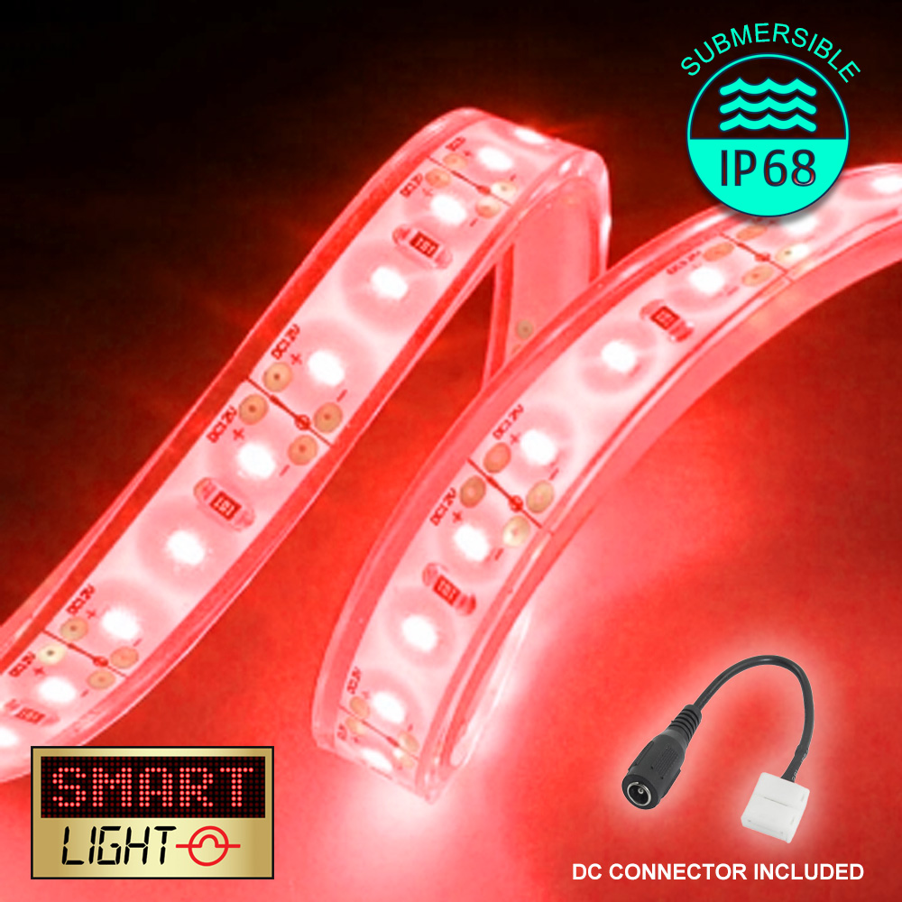 SmartLight 1M IP68 WaterProof Submersible LED Strip Lights Shower Bathroom Boat eBay