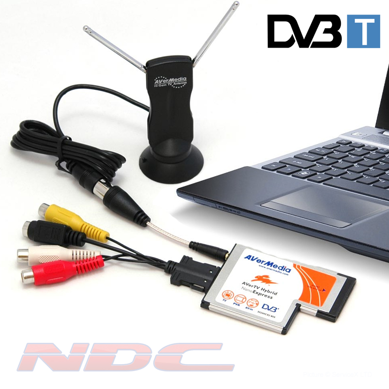 AverMedia ExpressCard Digital DVB Hybrid TV Tuner/Video Capture Card