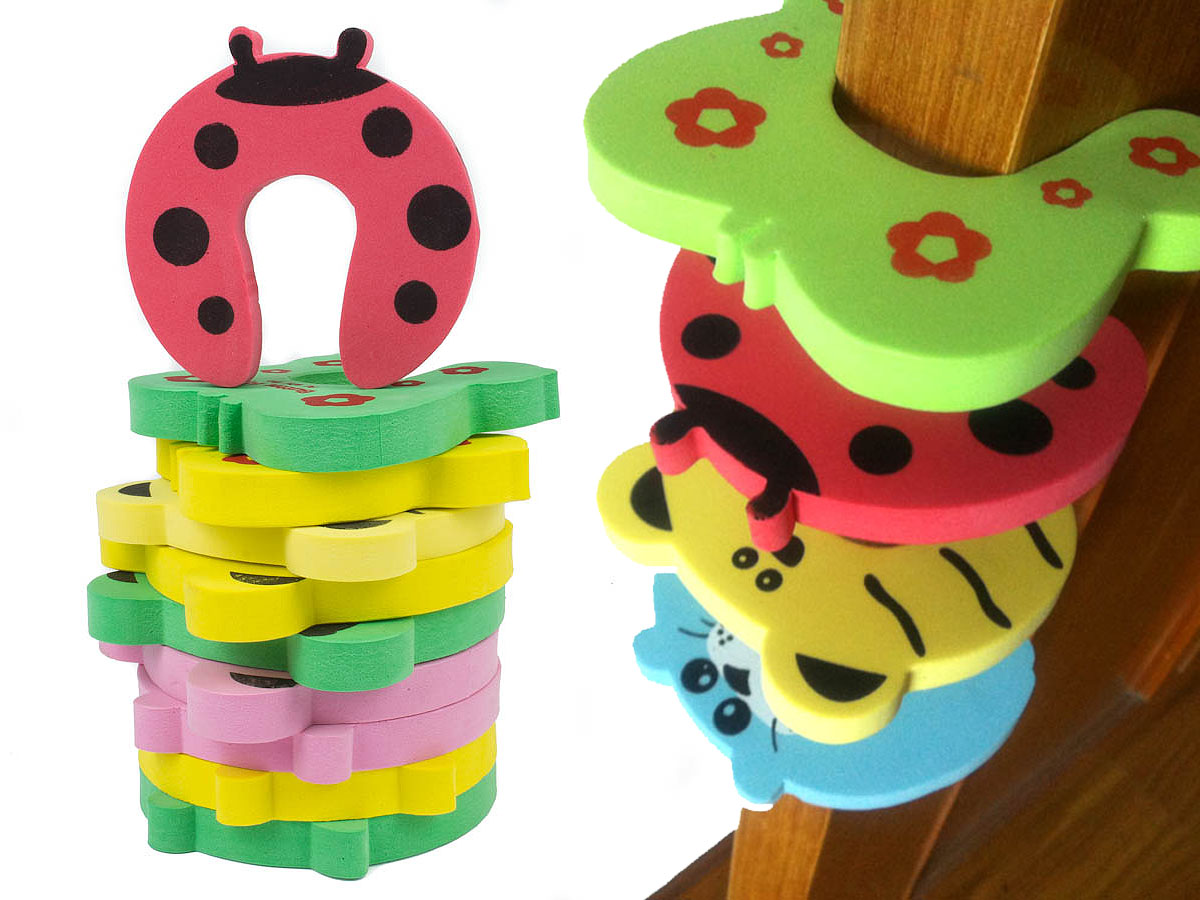 Foam Door Stopper Baby Child Kids Safety Animal Styler Finger Protector Guard Ebay
