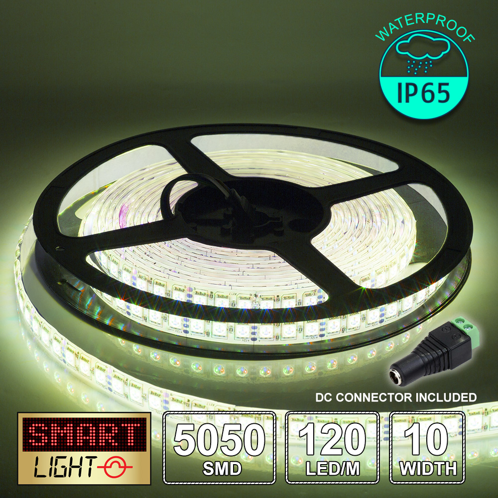 Weiß 5M-10M LED Lichtleiste Band Schrank Küche Beleuchtung Wasserdicht